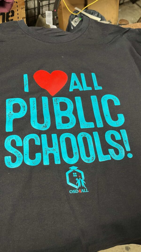 I ❤️ ALL PUBLIC SCHOOLS! T-Shirt