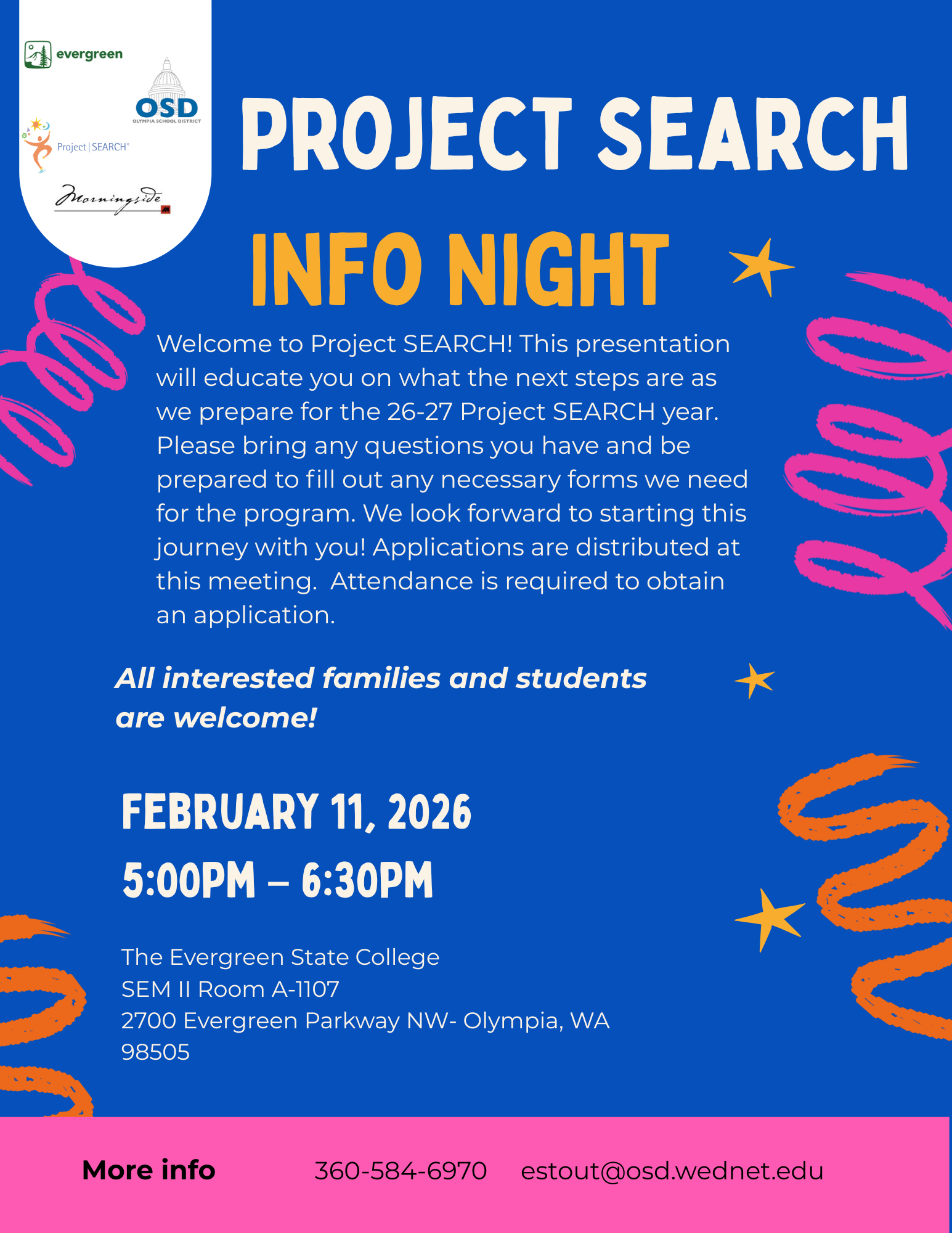 Project SEARCH Info Night
