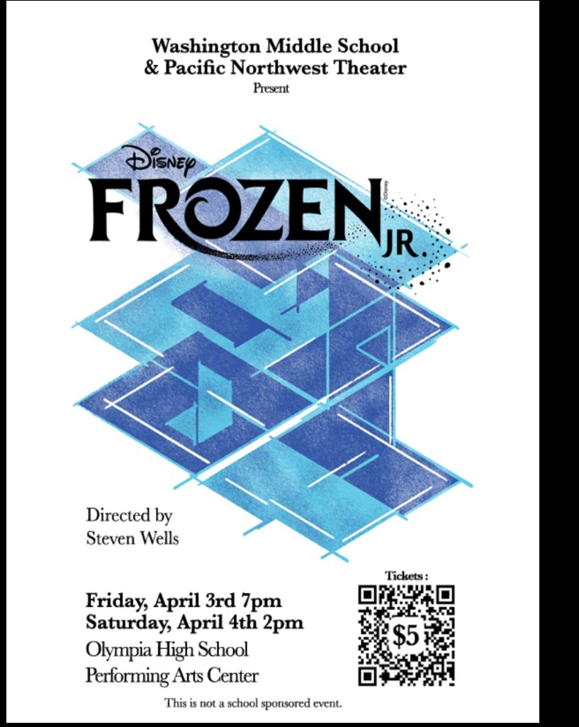 Washington Middle School presents Frozen, Jr.