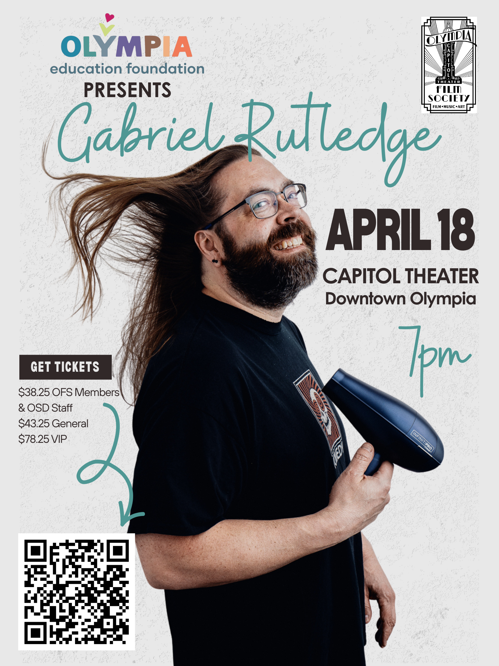 Olympia Education Foundation Presents: Gabriel Rutledge
