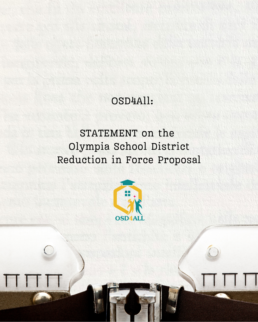 Statement on the OSD Reduction in Force Proposal